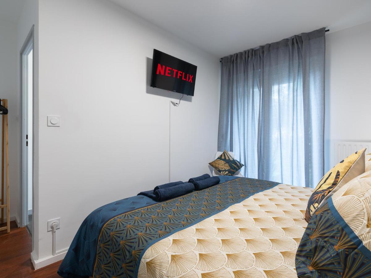 Le Phenix - Hypercentre 16 Personnes Garage Gratuit Wifi Jardin Barbecue Proche Parc Tete D'Or Apartman Villeurbanne Kültér fotó